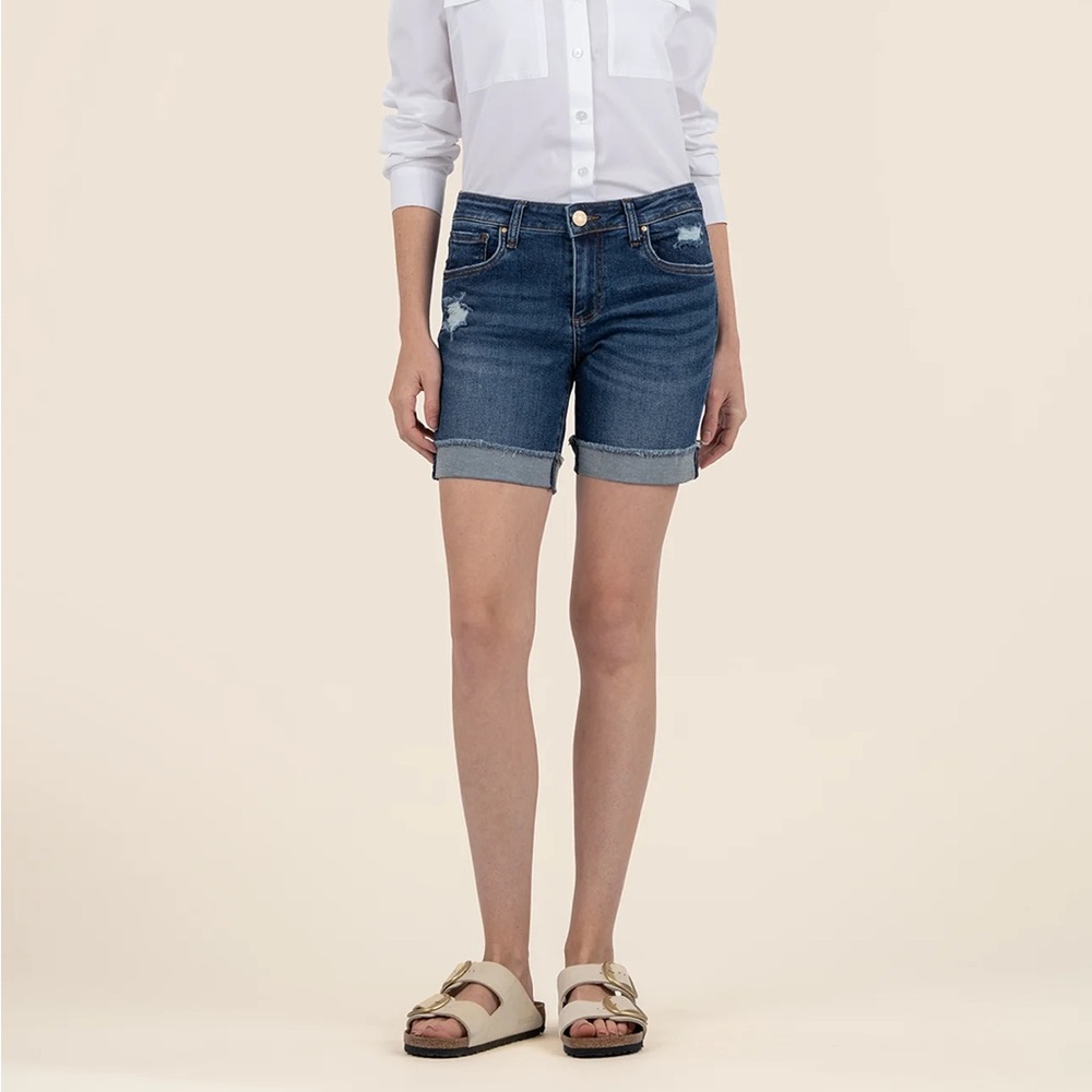 KUT from the Kloth ‘Catherine’ boyfriend shorts